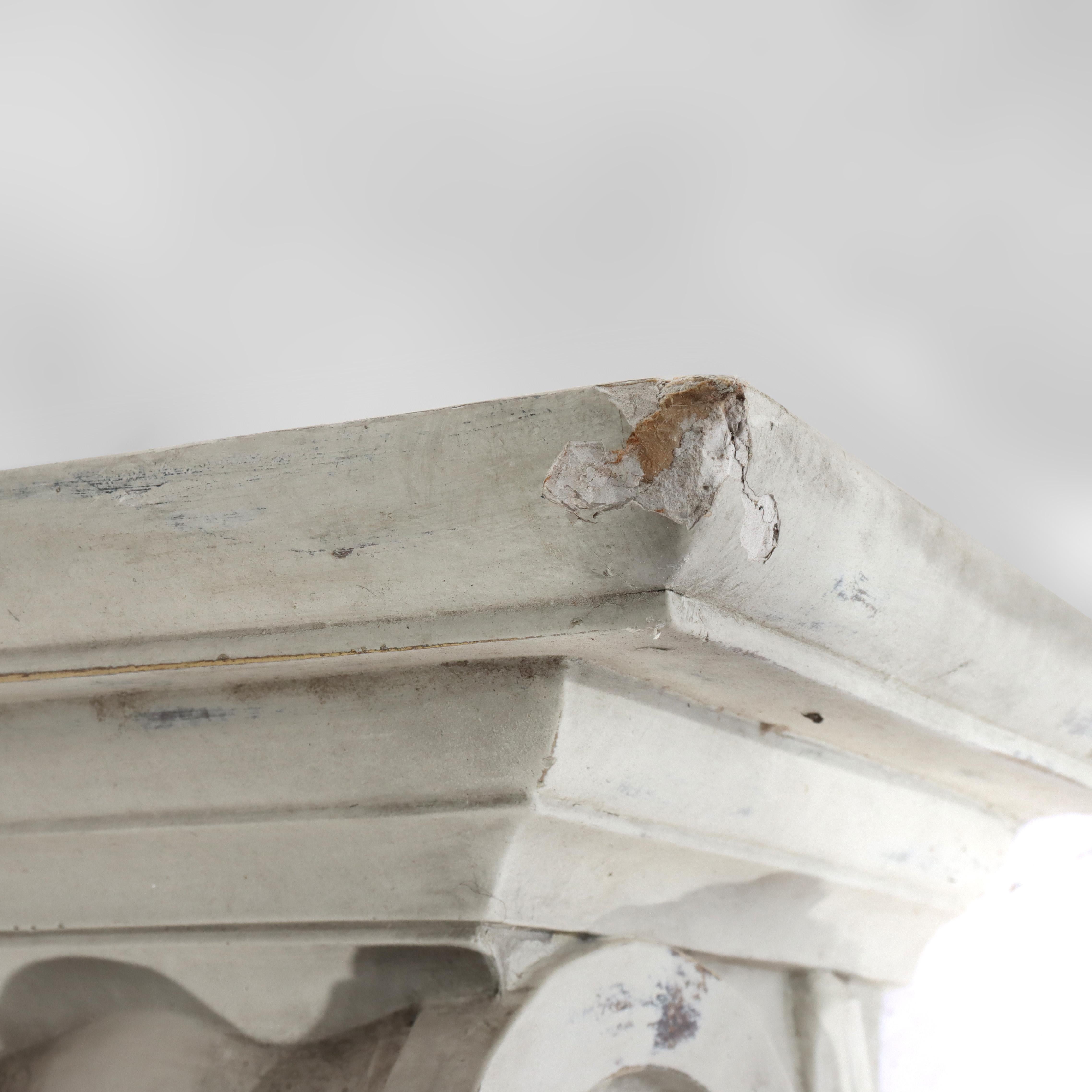 20th Century Antique French Empire Style Composite Classical Decorative Corbel 20thC For Sale