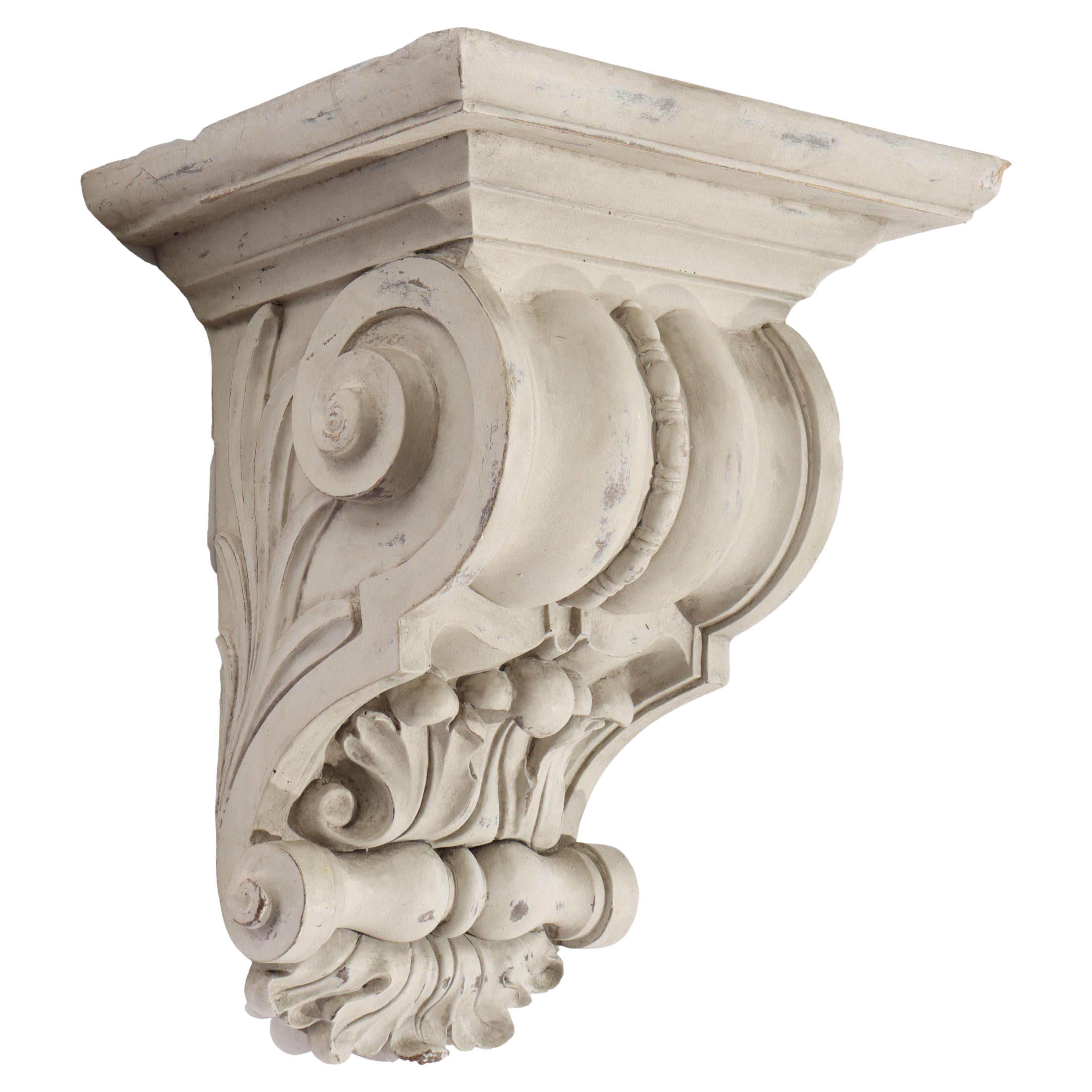 Antique French Empire Style Composite Classical Decorative Corbel 20thC