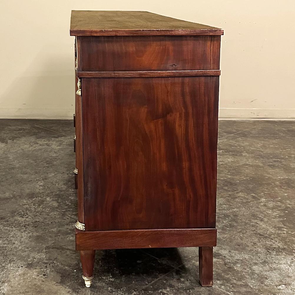 Antique French Empire Style Mahogany Buffet ~ Credenza 7