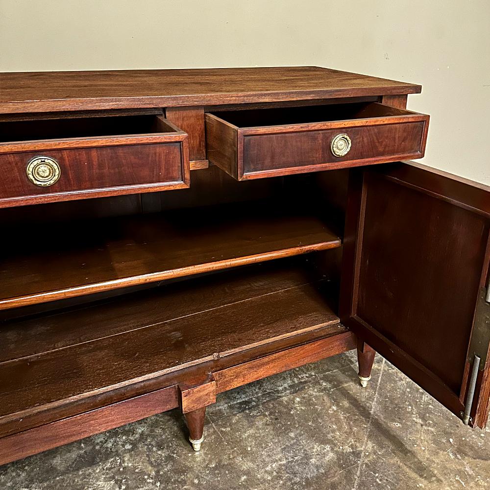 Antique French Empire Style Mahogany Buffet ~ Credenza 3