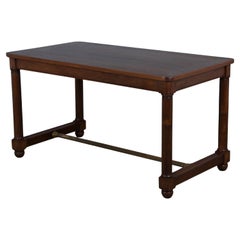 Antiker französischer Mahagoni-Schreibtisch im Empire-Stil