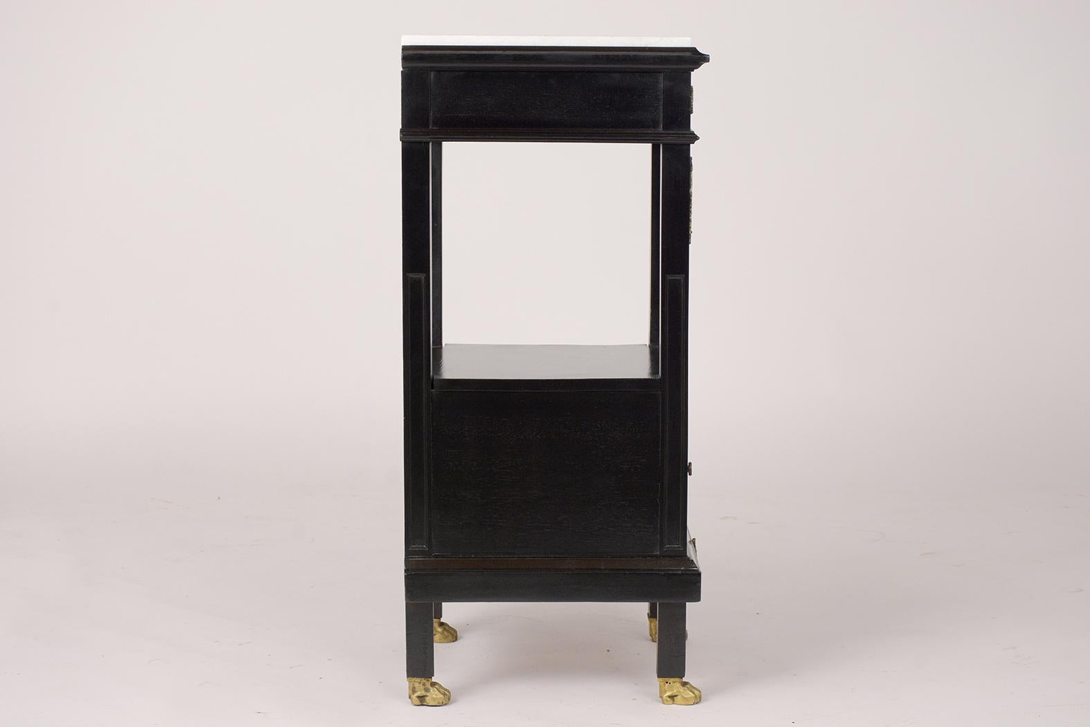 Antique French Empire Style Nightstand 2