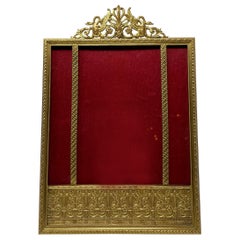 Antiker französischer Ormolu-Rahmen im Empire-Stil um 1900