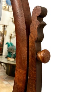 Antique French Empire Vanity Mirror