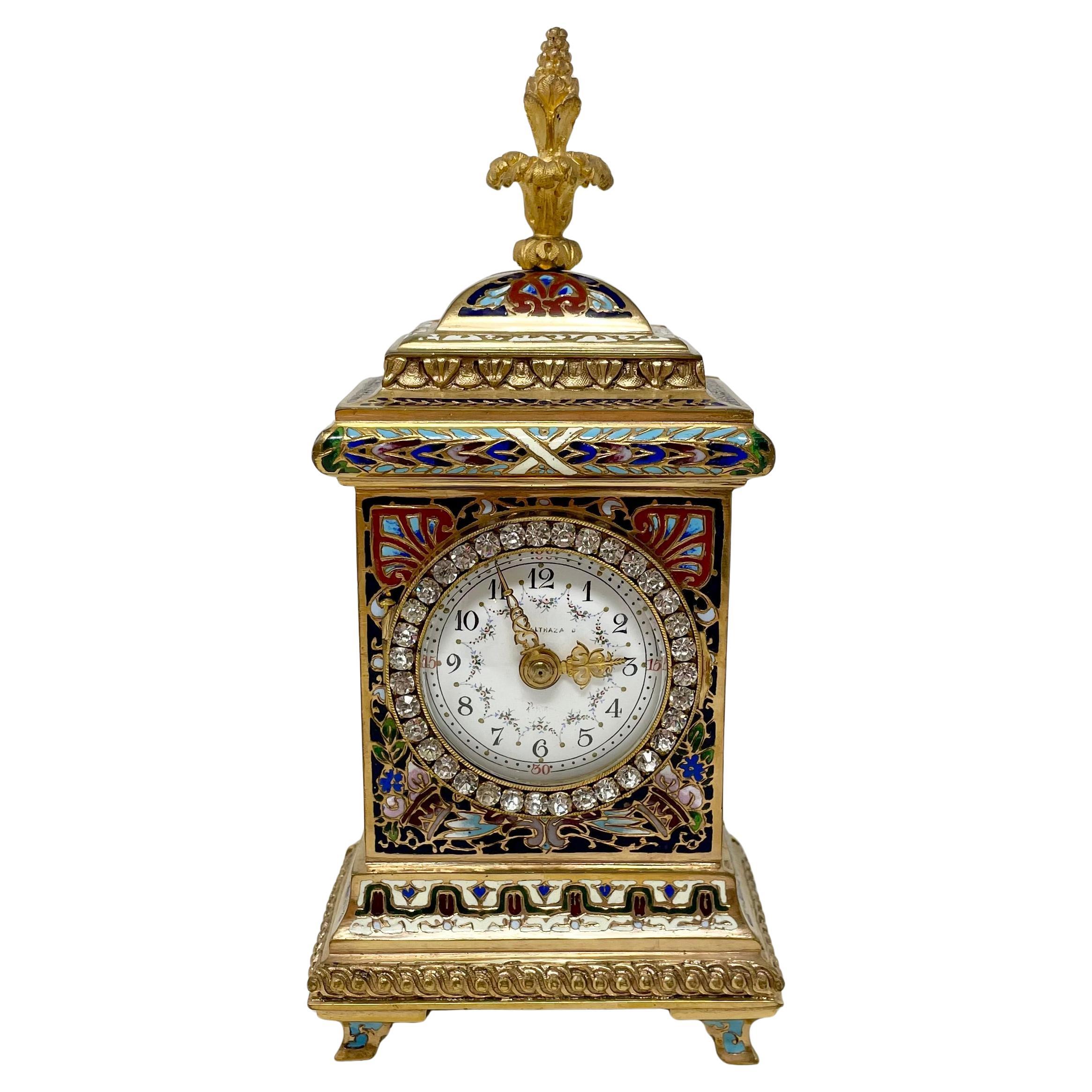 Antique French Enameled and 
