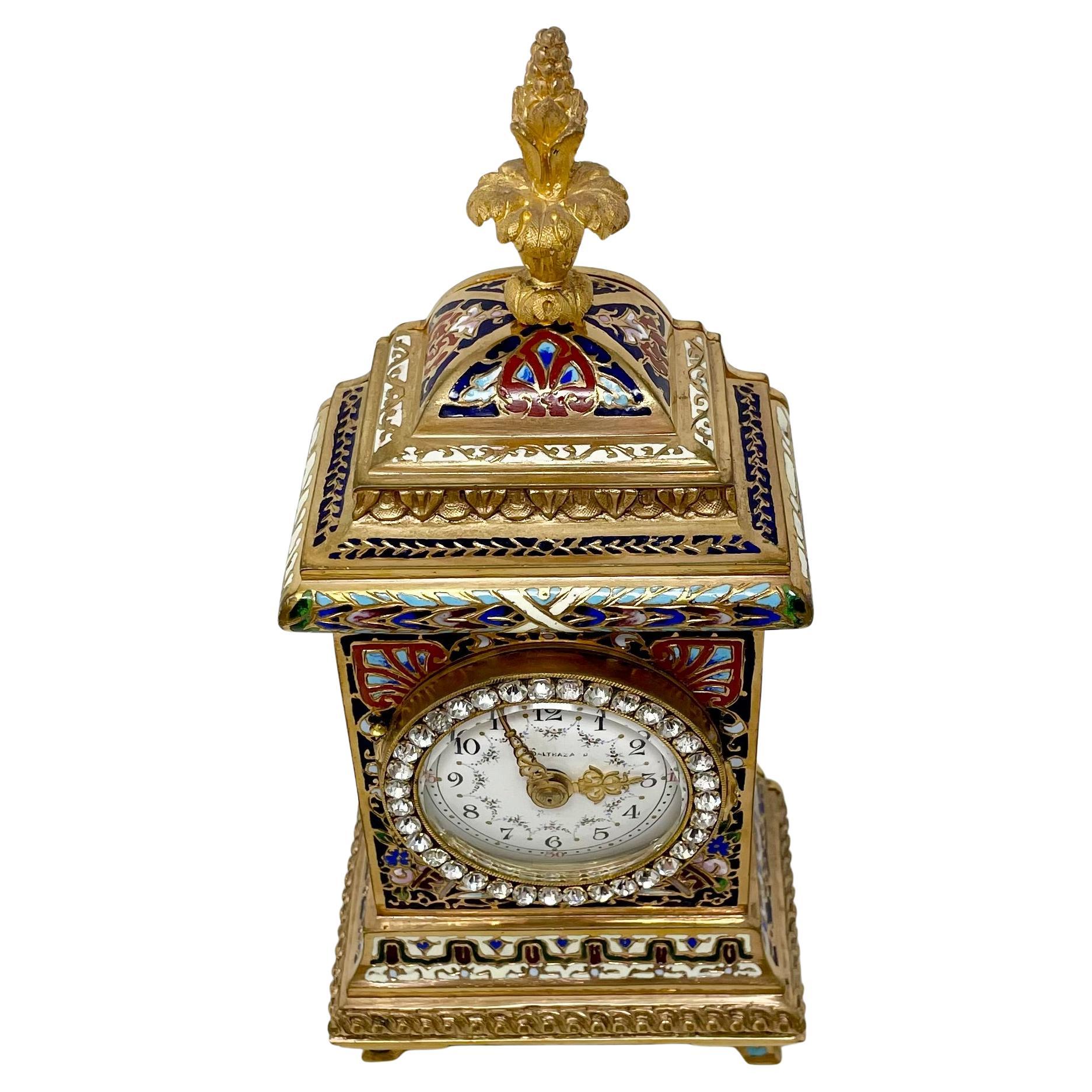 Antique French Enameled and 