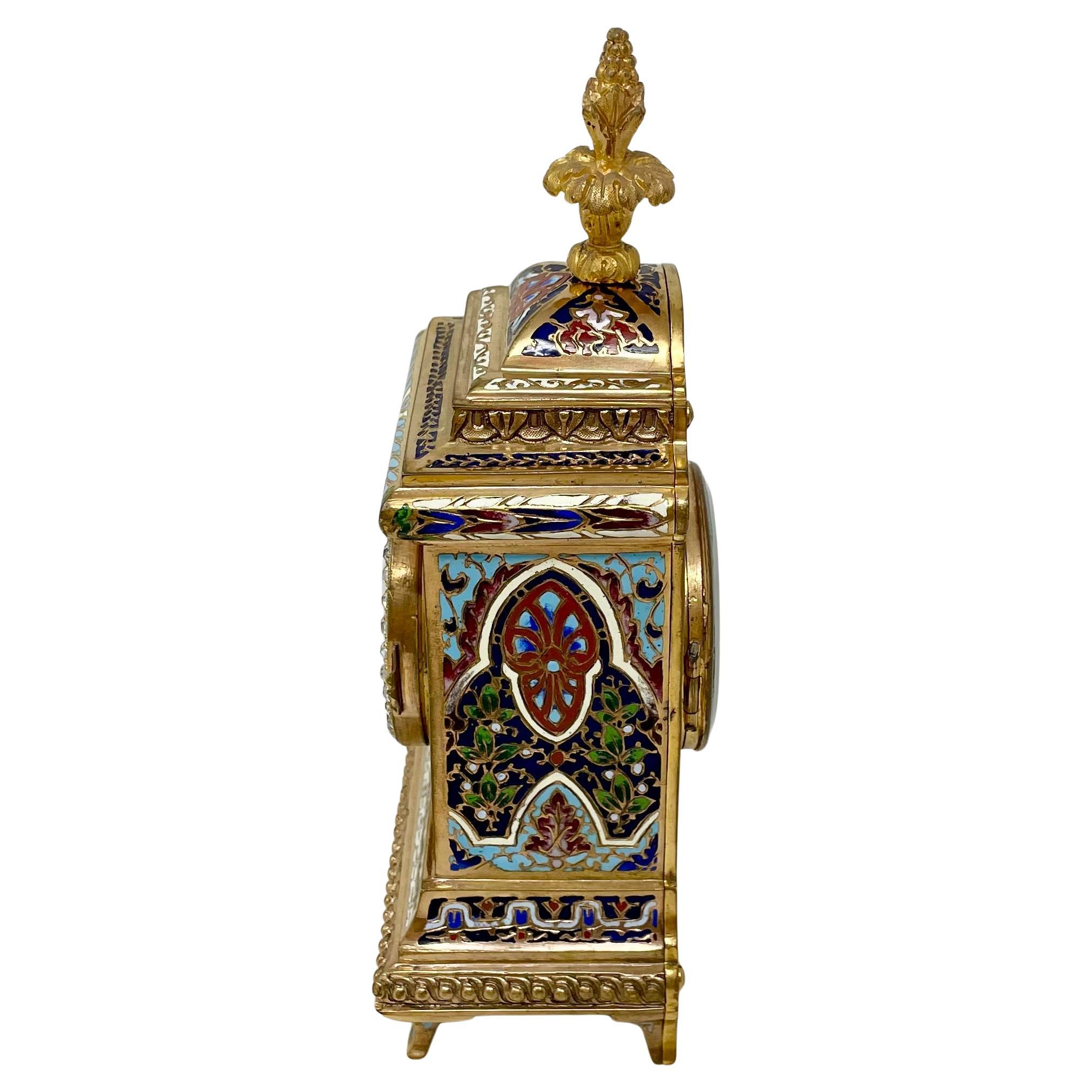 Antique French Enameled and 