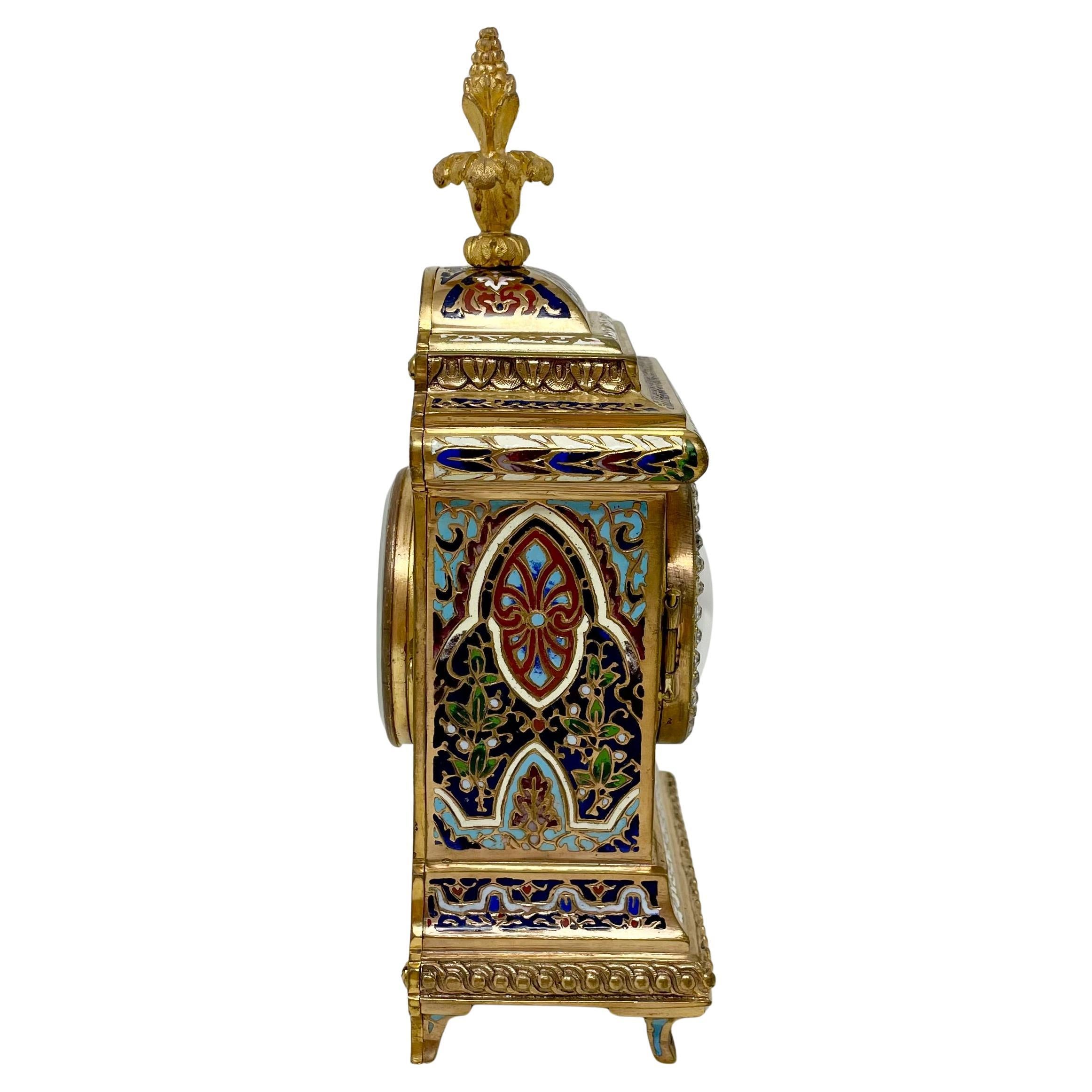 Antique French Enameled and 