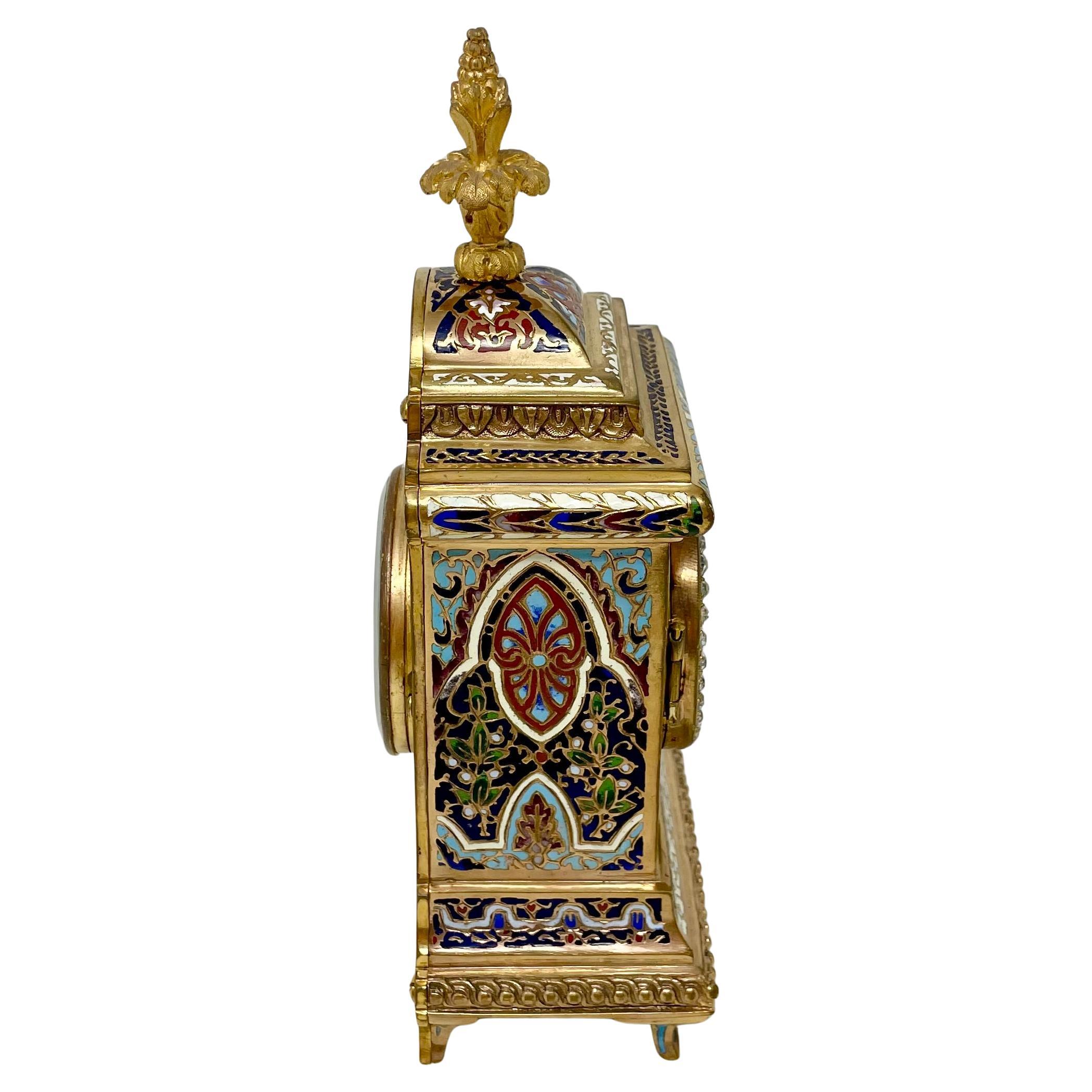 Antique French Enameled and 
