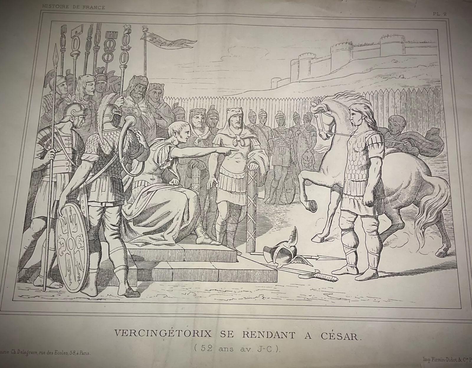Gravure française ancienne, 