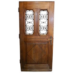 Antique French Entry Door, circa 1890