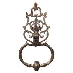 Used French Entry Door Knocker, 19th Century