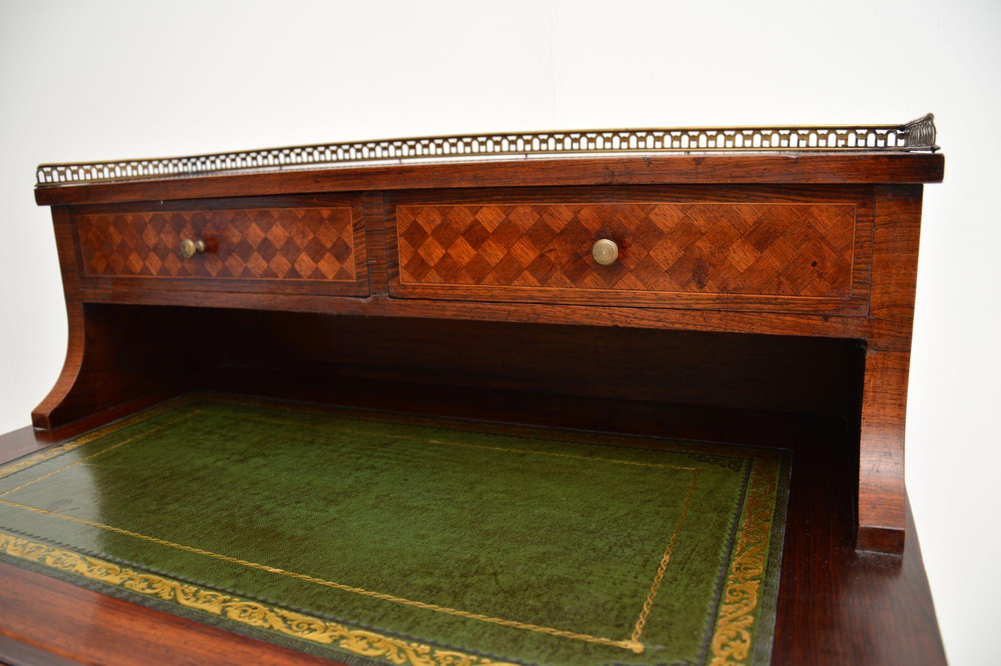 Antique French Escritoire Writing Desk For Sale at 1stDibs