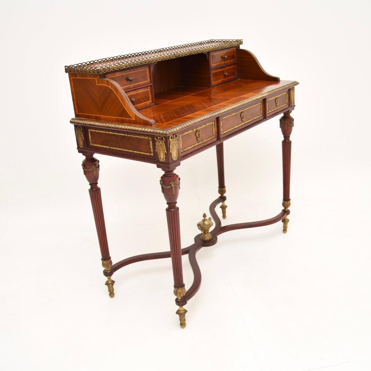 Louis XIV Antique French Escritoire Writing Desk