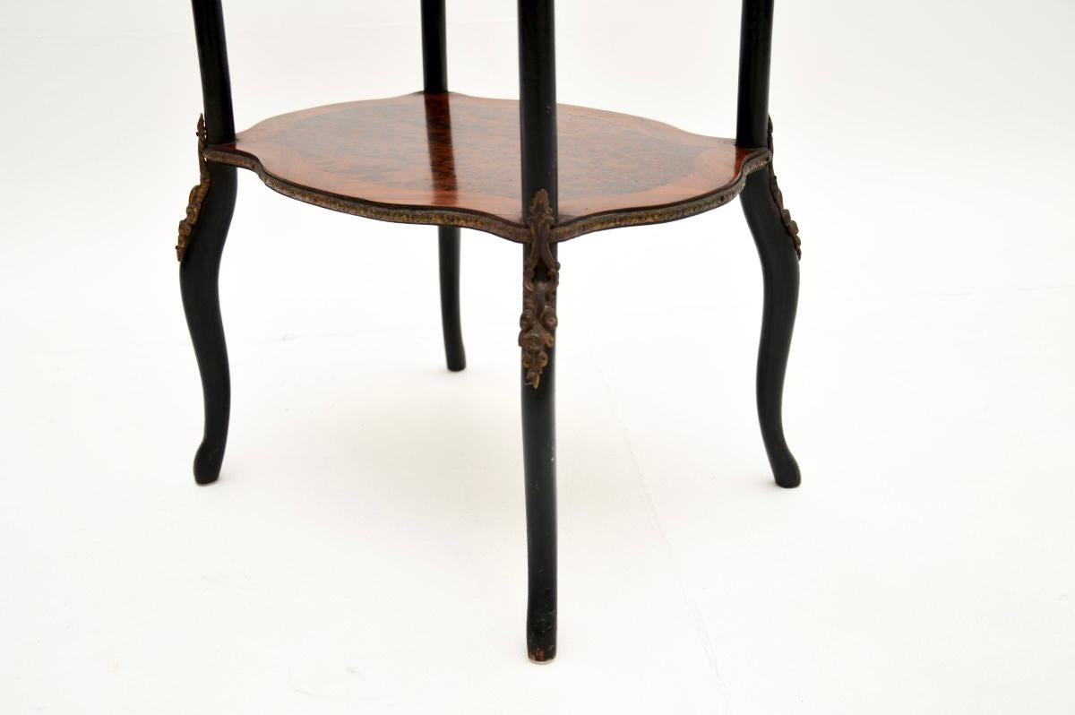 Antique French Tavolino Etagere in vendita 4