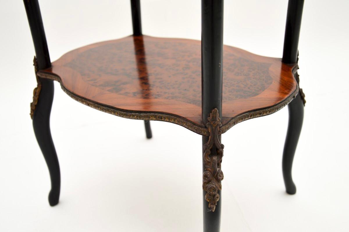 Antique French Tavolino Etagere in vendita 5