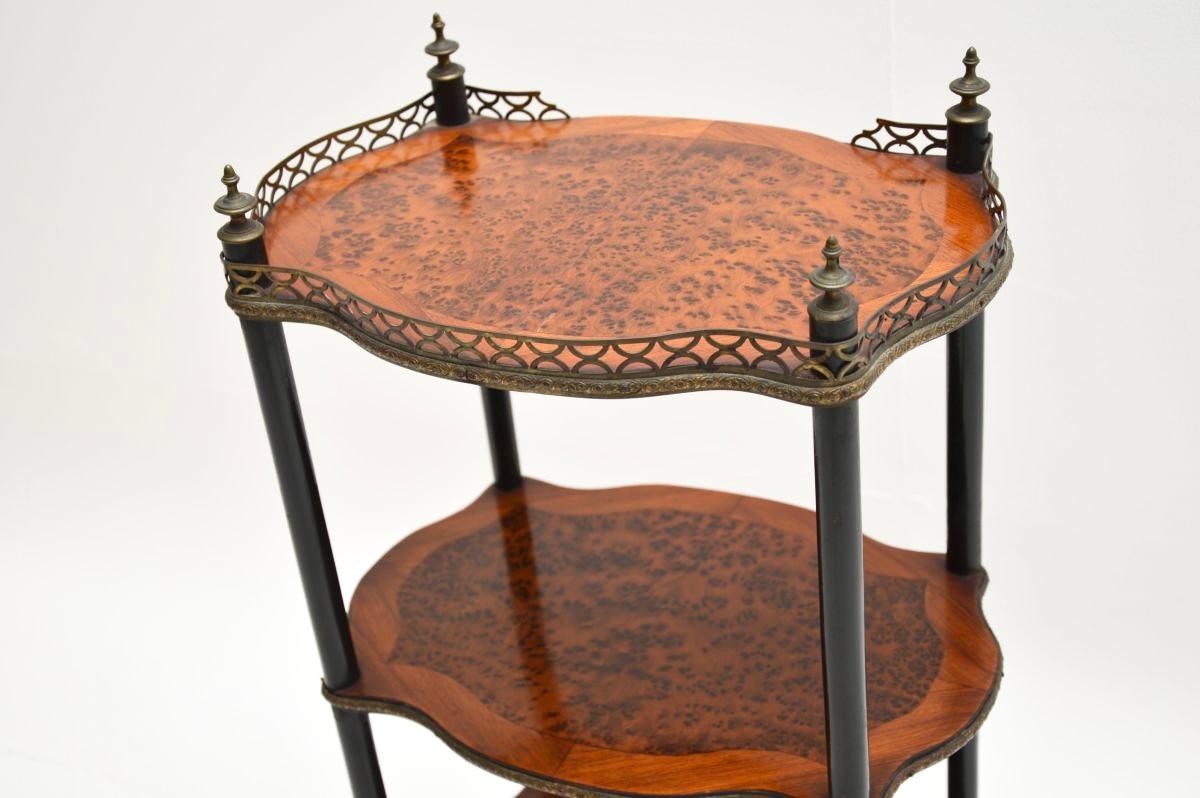 Antique French Tavolino Etagere in vendita 1