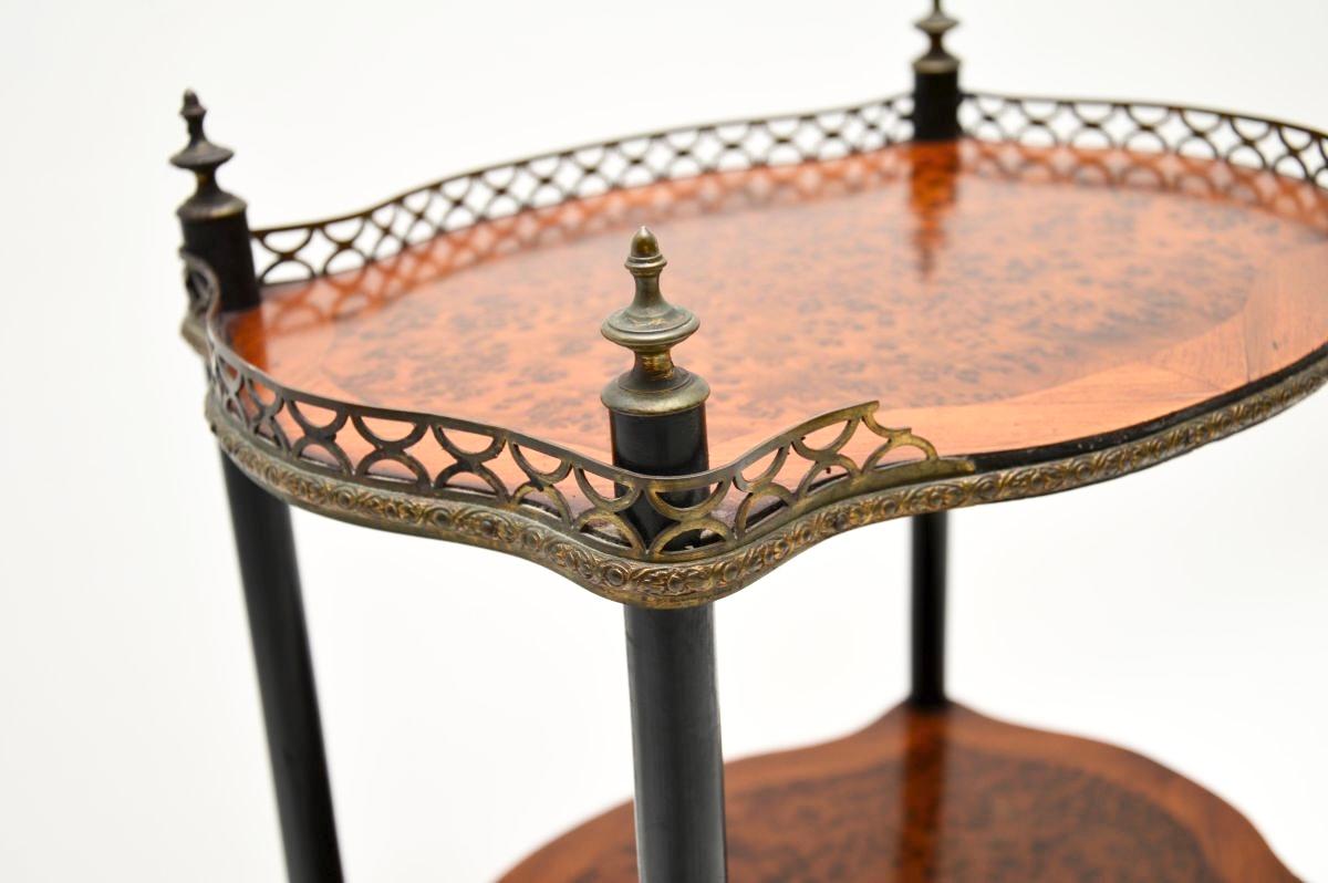 Antique French Tavolino Etagere in vendita 2