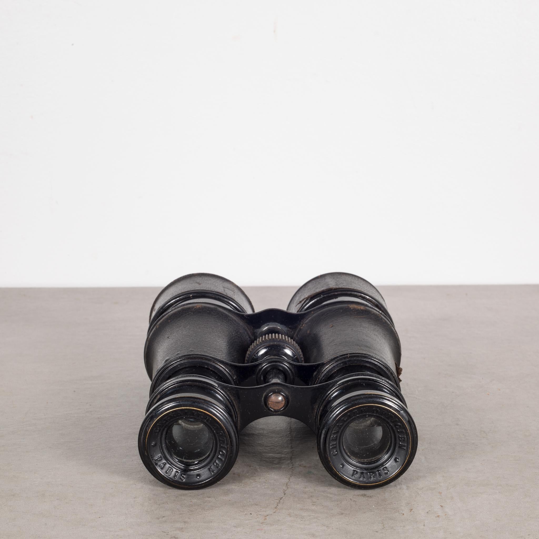 Antique French Expandable Field Binoculars, circa 1880s In Good Condition In San Francisco, CA