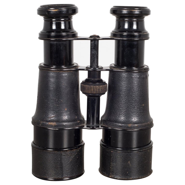 Antique French Expandable Field Binoculars, circa 1880s For Sale at 1stDibs