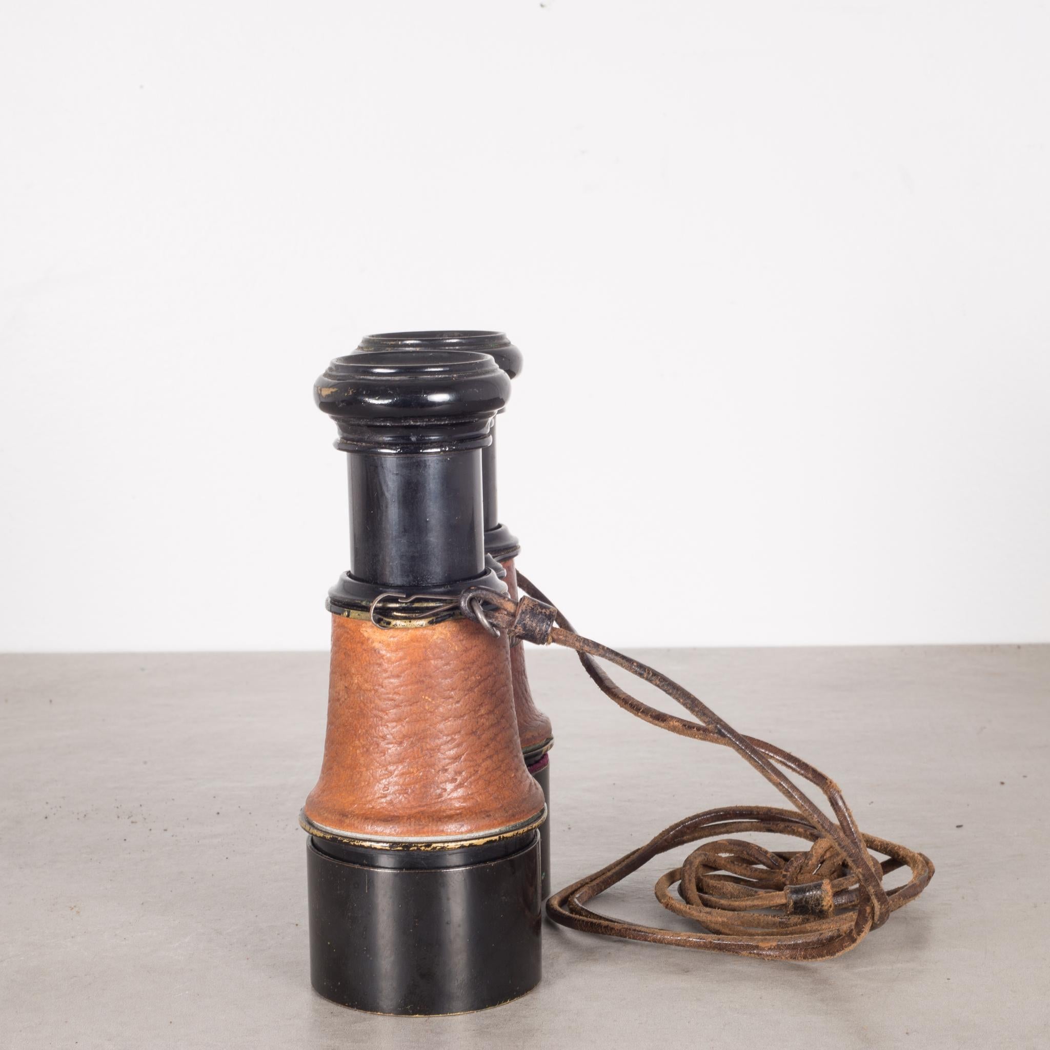 19th Century Antique French Expandable Field Binoculars, circa 1880s