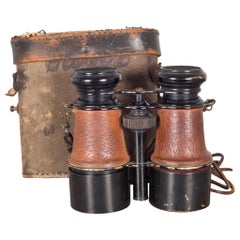 Antique French Expandable Field Binoculars, circa 1880s