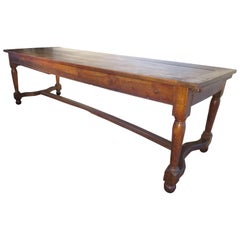 Antique French Farm Table Cherry