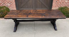 Antique French Farm Table Dining Refectory Table Desk Farmhouse Oak