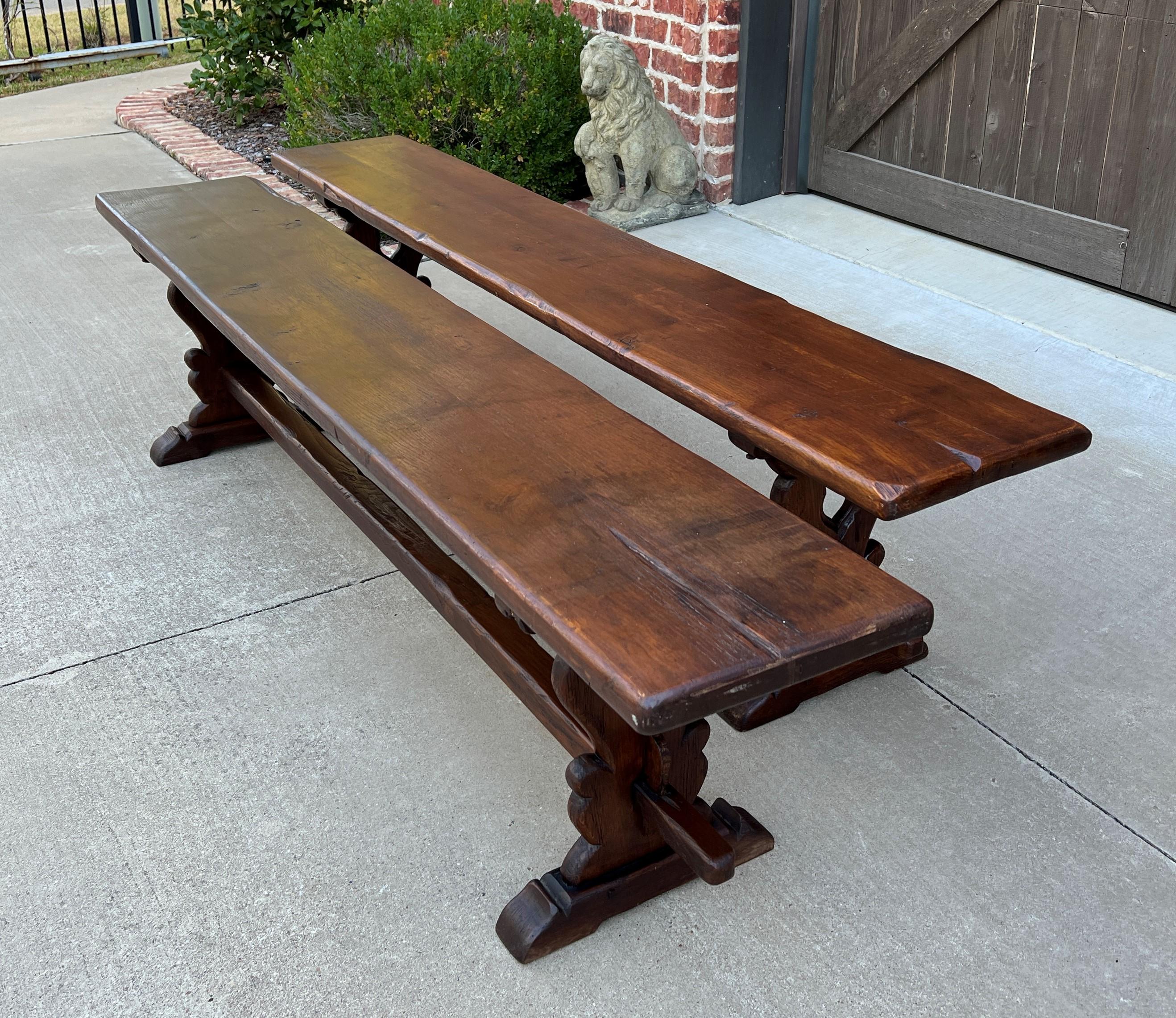 antique dining bench
