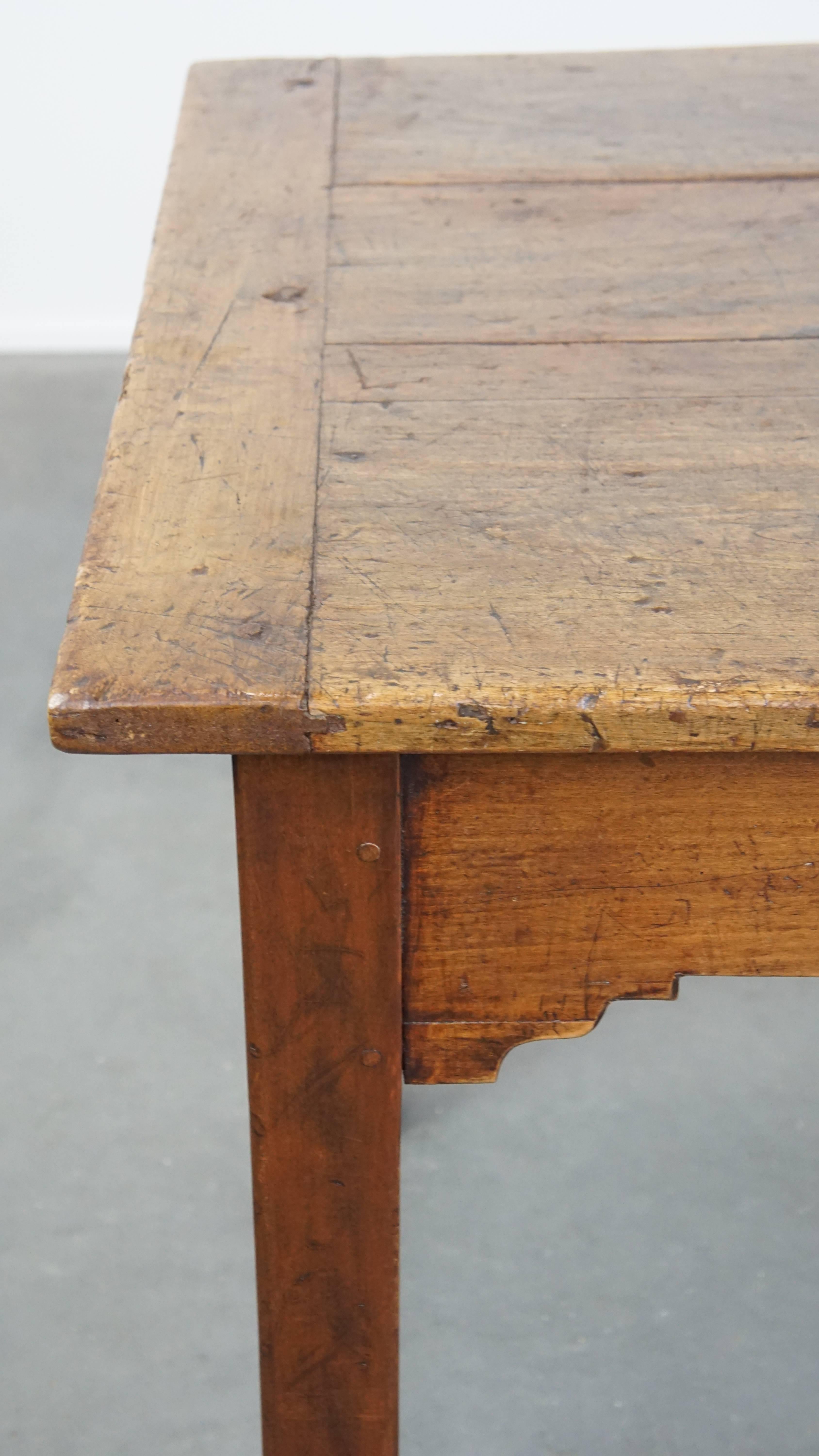 Antique French Farmhouse Dining Table from the Early 19th Century For Sale 4