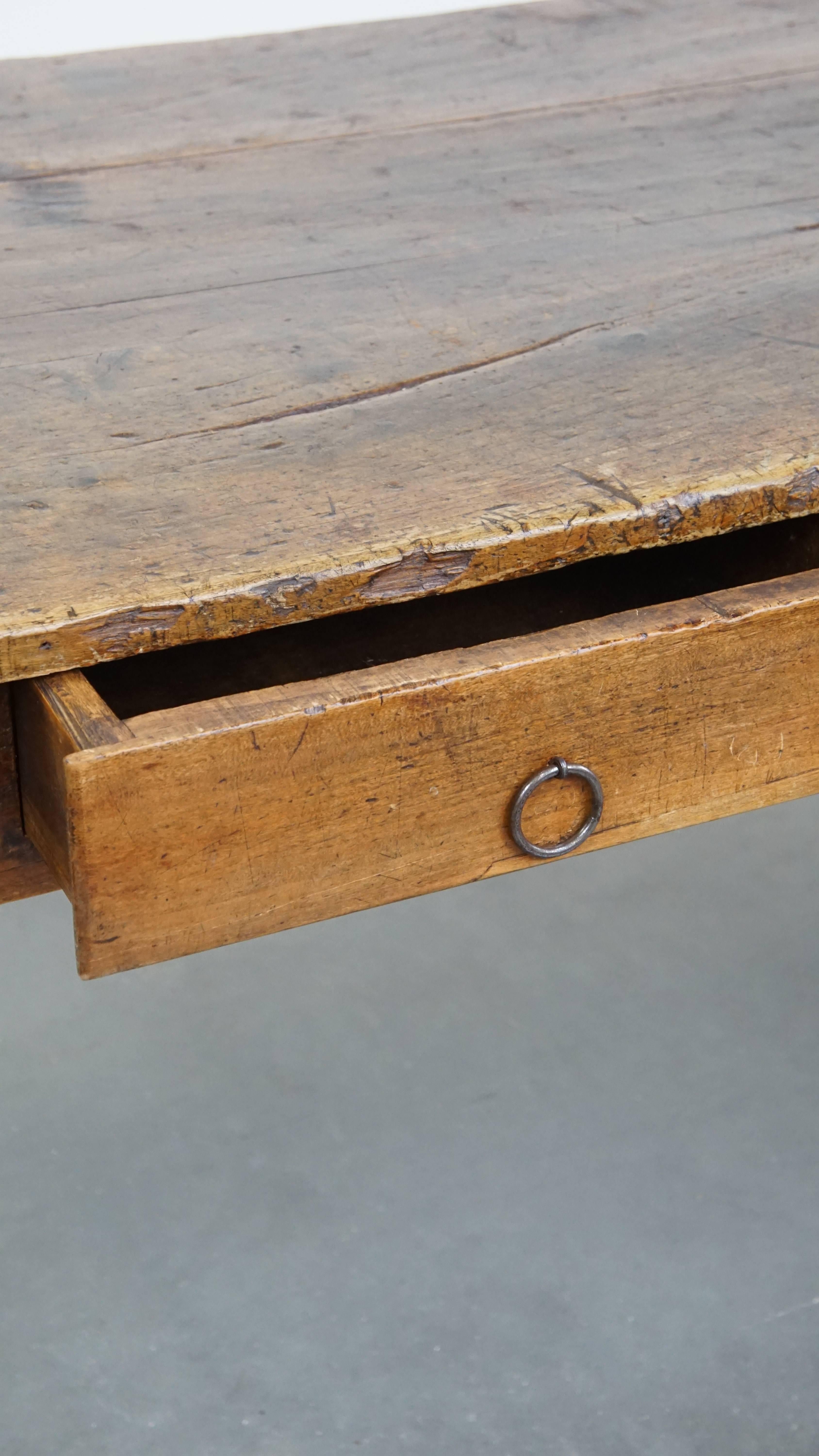 Antique French Farmhouse Dining Table from the Early 19th Century For Sale 5