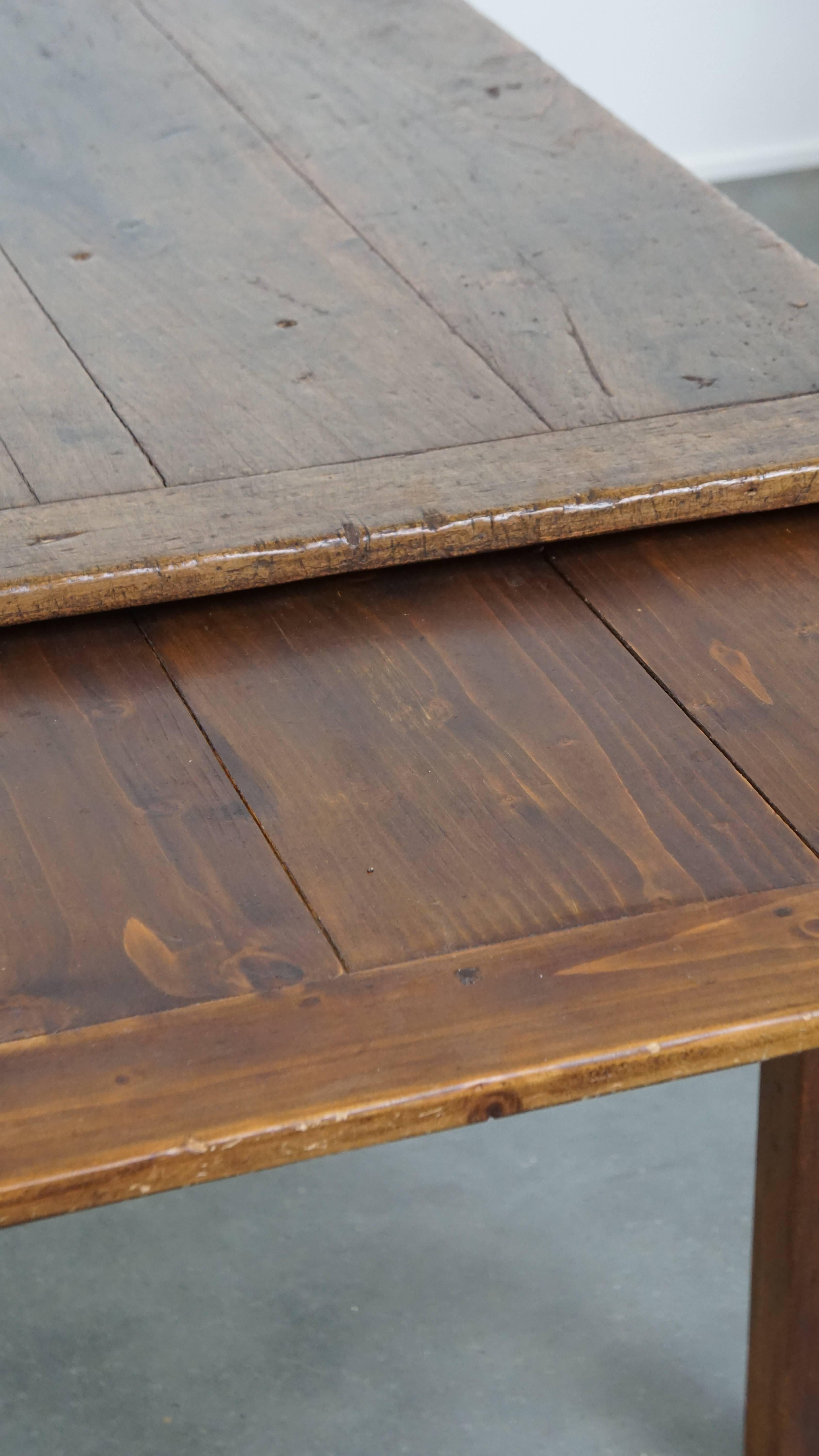 Antique French Farmhouse Dining Table from the Early 19th Century For Sale 1
