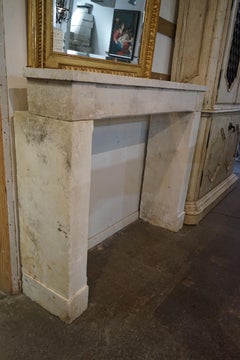 Antique French Farmhouse Mantel