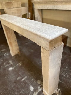 Antique French Farmhouse Mantel