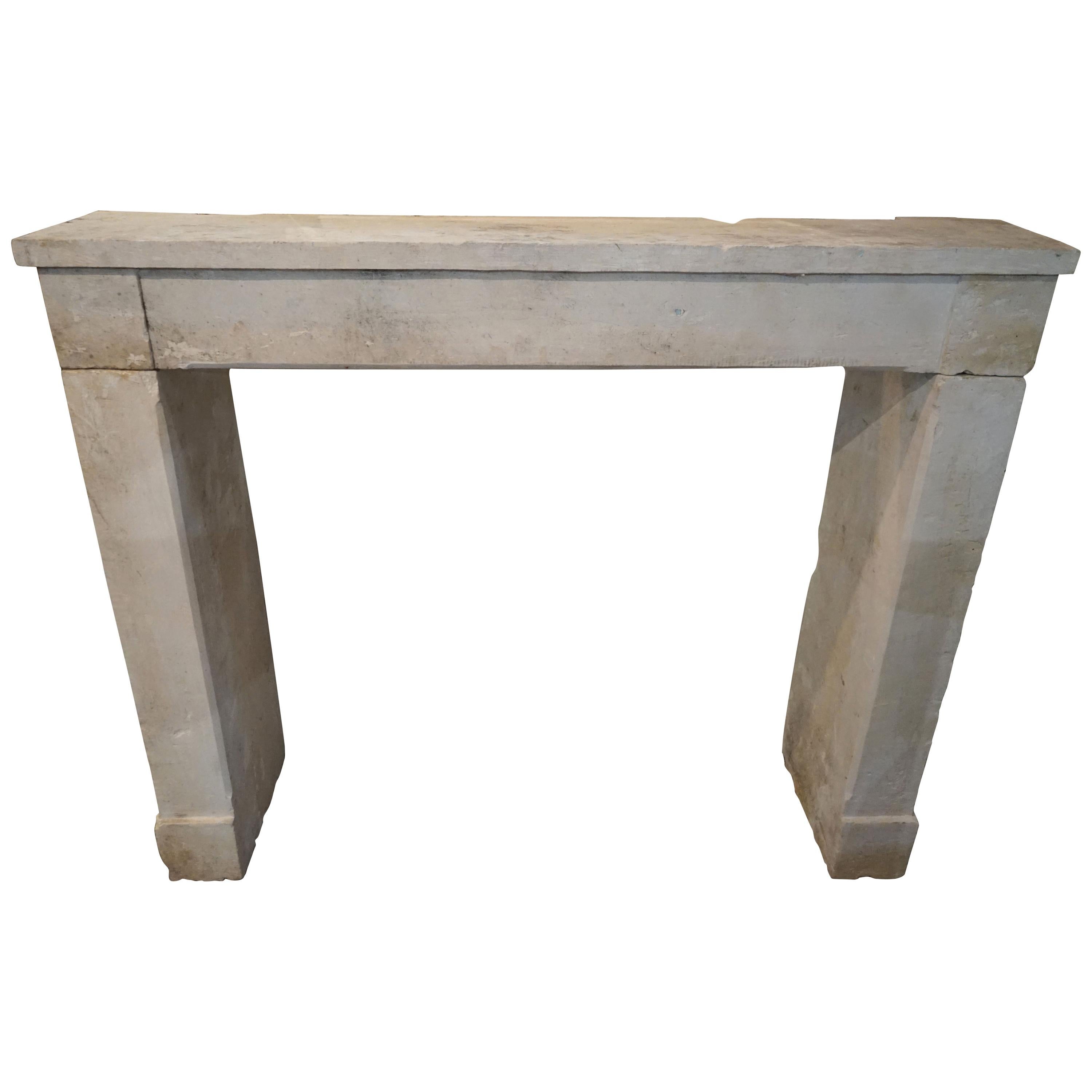 Antique French Farmhouse Mantel