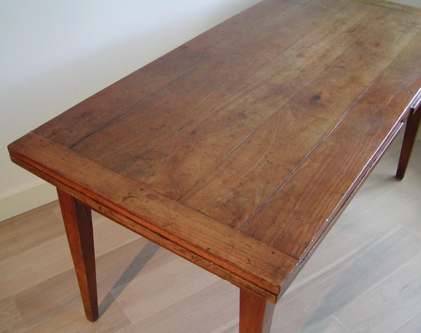 Early 19th Century Antique French Farmhouse Table For Sale