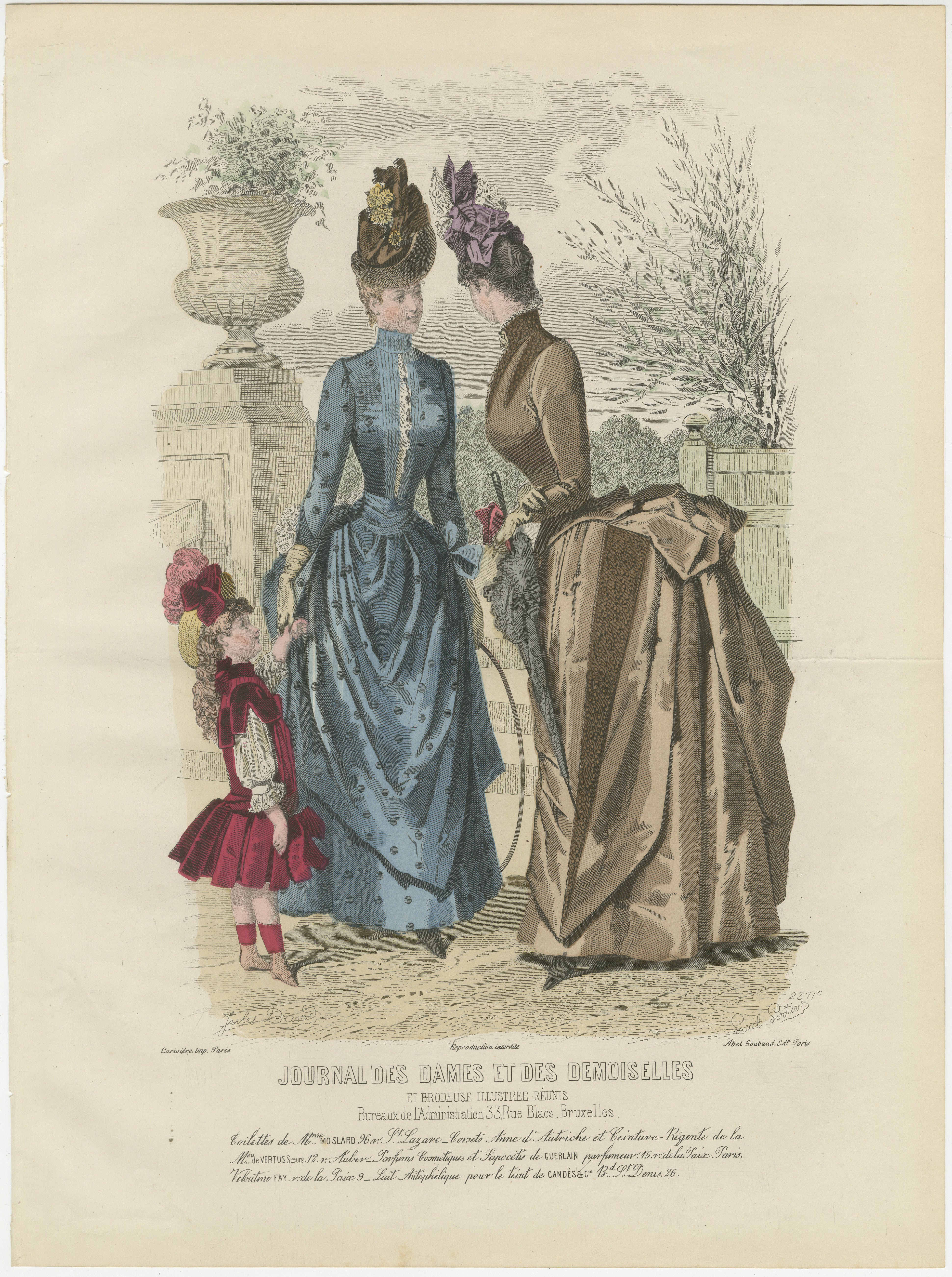 Journal Des Demoiselles - 27 For Sale on 1stDibs