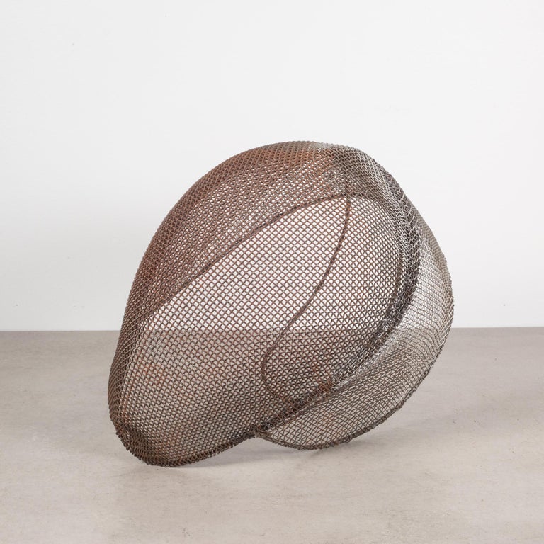 Antique French Fencing Mask c.18801920 at 1stDibs