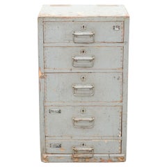 Used French Filing Cabinet, circa 1940