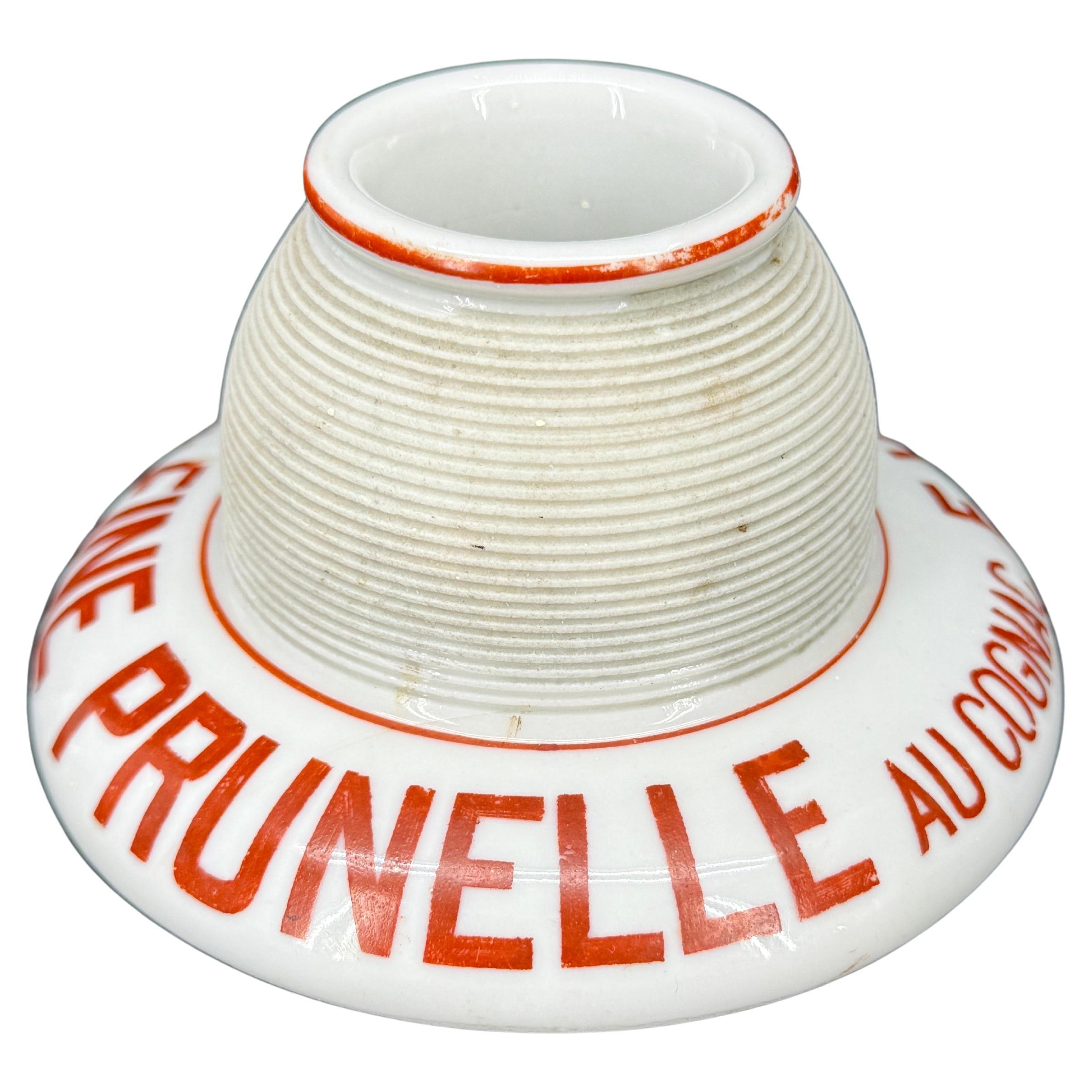 Antique French FINE PRUNELLE LYON Streichholzhalter mit Schlagbolzen