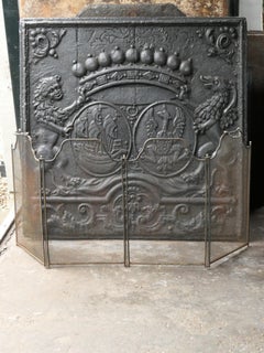 Antique French Fire Screen, France, 19th Century