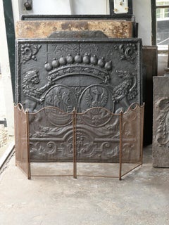 Antique French Fire Screen, France, 19th Century