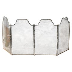 Antique French Fire Screen, France, 19th Century