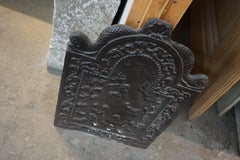 Antique French Fireback, circa 1880