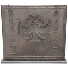 Antique French Fireback