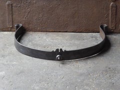 Antique French Fireplace Fender, 18th Century