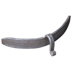 Antique French Fireplace Fender, 18th Century Antique French Fireplace Fender, 18th Century