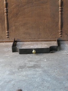 Antique French Fireplace Fender, 19th Century
