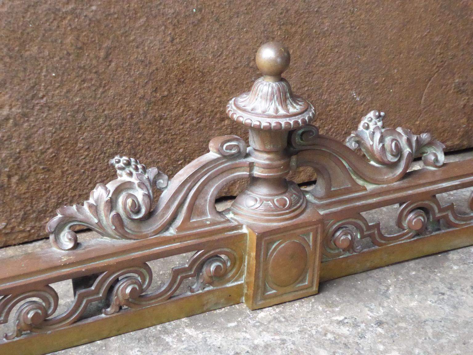 Antique French Fireplace Fender, 19th Century For Sale 2