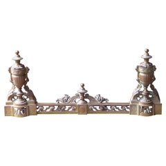Antique French Defensa de chimenea, Siglo XIX